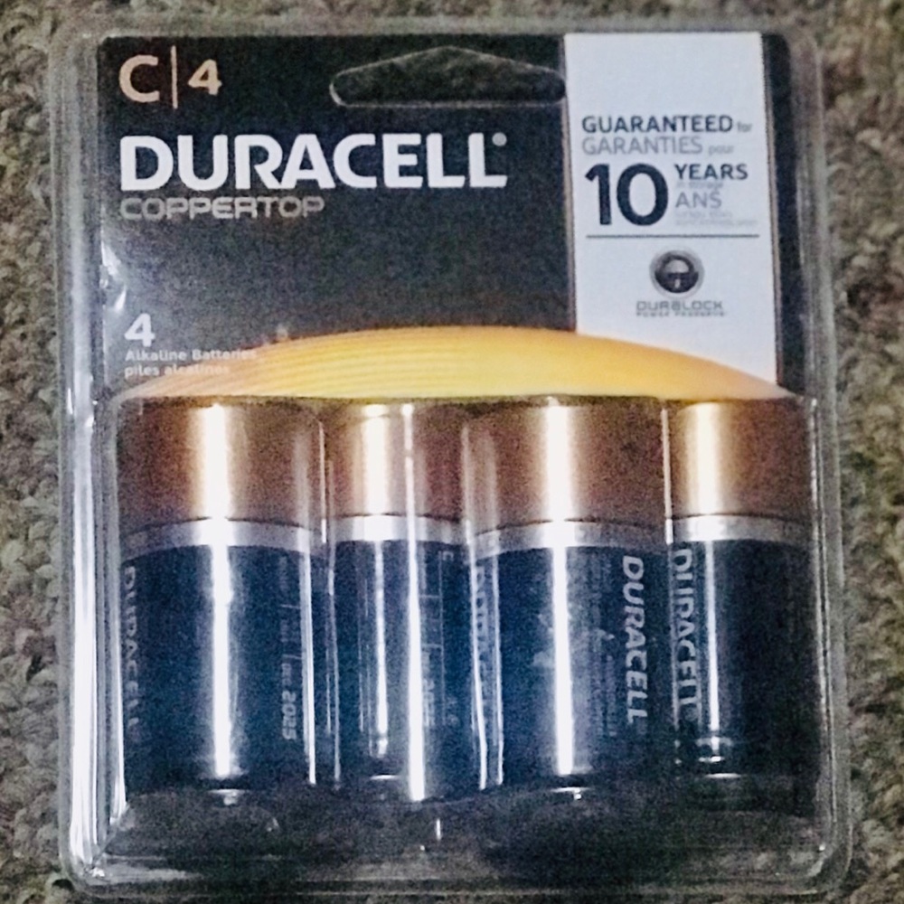 Duracell Battery C/4